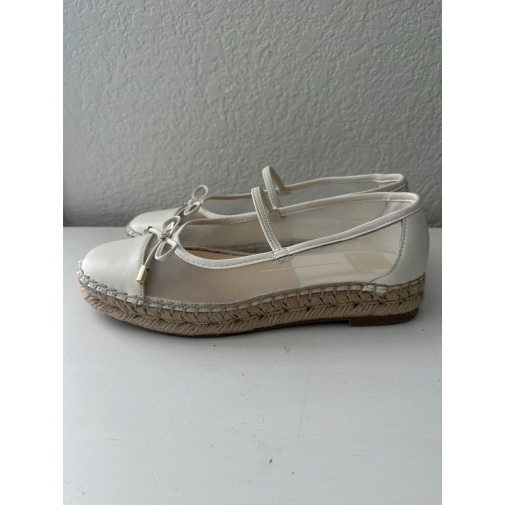 Dolce Vita Cambre Ballet Flats White Mesh Size 6.5 - Picture 4 of 9